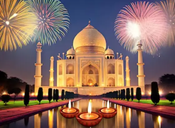 Golden Triangle Tour with Diwali Festival